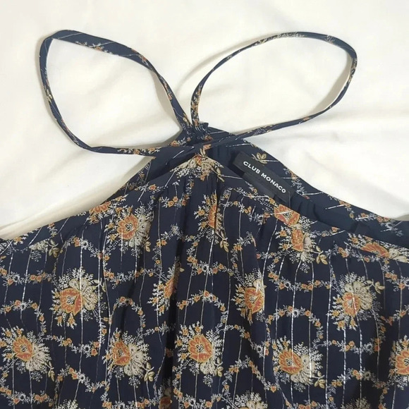 NWT Club Monaco Tansa Dress, Color Sapphire/Bleu Size 00 - Picture 7 of 16